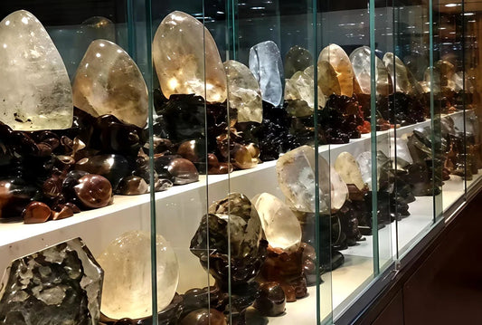 A selection of Strandzen beads being considered for a bracelet composition