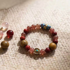 Love Frame crystal bracelet styled product detail thumbnail