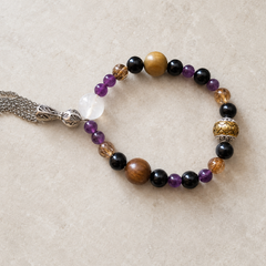 Night Anchor finished crystal bracelet design detail 3 thumbnail