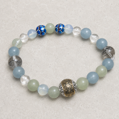 Blue Interval finished crystal bracelet primary view thumbnail