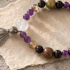 Night Anchor finished crystal bracelet design detail 4 thumbnail