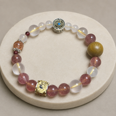 Rose Token finished crystal bracelet design detail 3 thumbnail