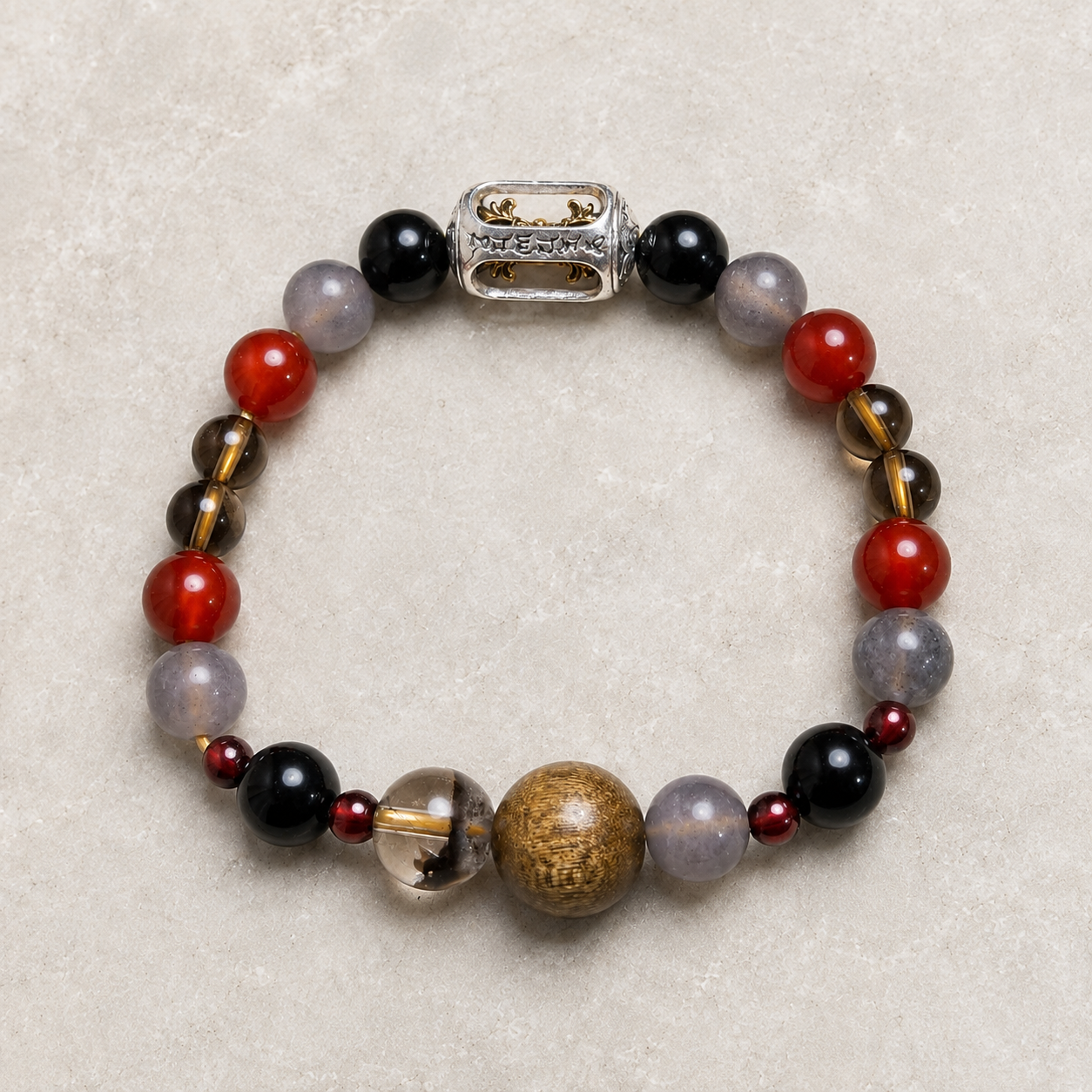 Iron Vow finished crystal bracelet primary view