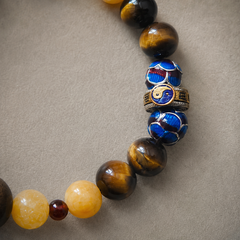 Golden Passage finished crystal bracelet design detail 4 thumbnail