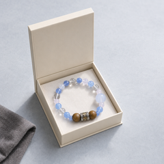 Maze Confidence Plan B DIY crystal bracelet kit presented in its gift box thumbnail