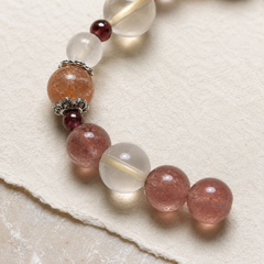 Rose Token finished crystal bracelet design detail 4 thumbnail