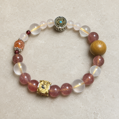 Rose Token finished crystal bracelet design detail 5 thumbnail