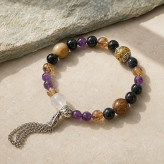 Night Anchor finished crystal bracelet design detail 5 thumbnail