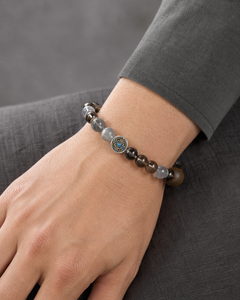 Double Guard Plan B bracelet worn on the wrist with dark neutral clothing thumbnail